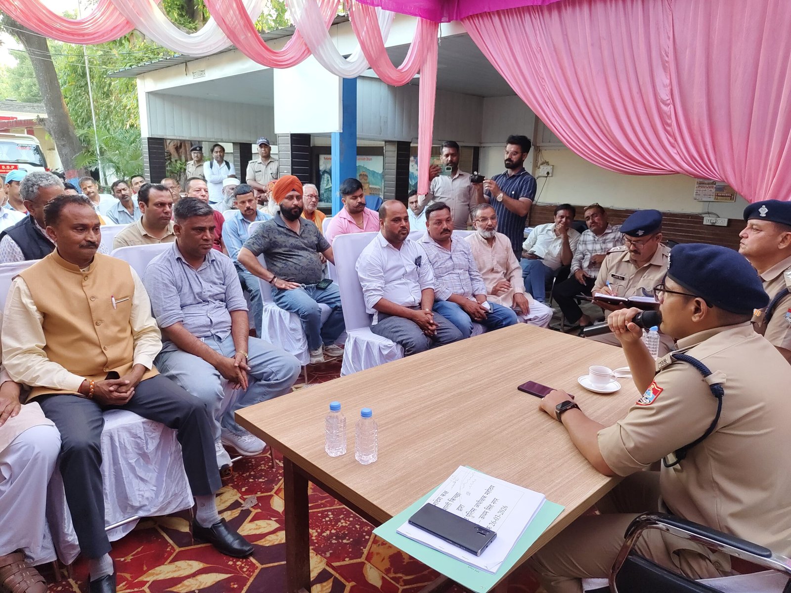 एसएसपी अजय गणपति ने कोतवाली किच्छा का कियाऔचक निरीक्षण, जनसंवाद में सुनीं लोगों की समस्याएं