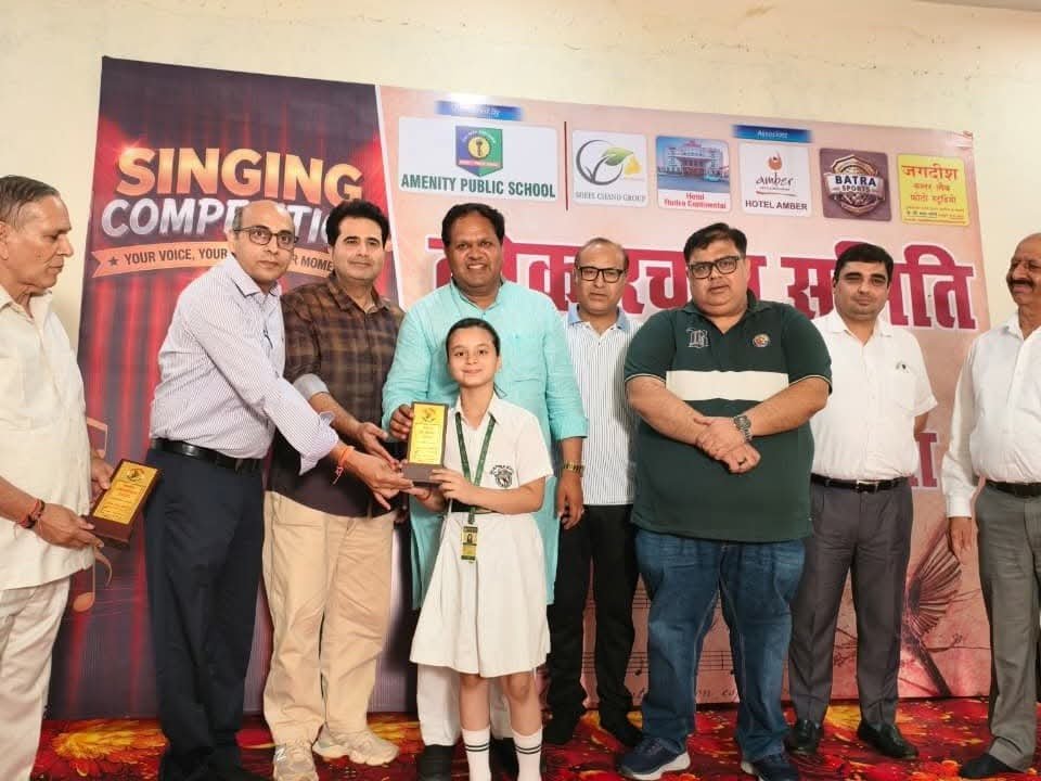 गायन प्रतियोगिता में प्रतिभाओं ने सुरों से मचाया धमालध्रुव,आयुष्मान और उद्यान ने जीता बेस्ट सिंगर का खिताब