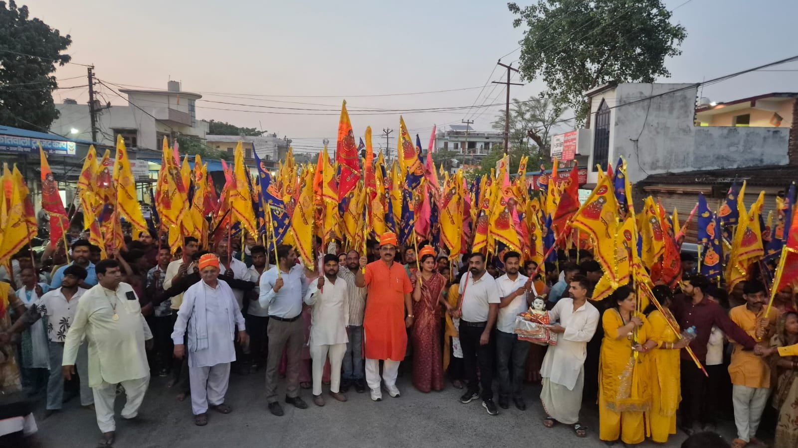 निशान यात्रा में शामिल हुए सभी बाबा भक्तों का पूर्व विधायक राजकुमार ठुकराल ने किया आभार प्रकट