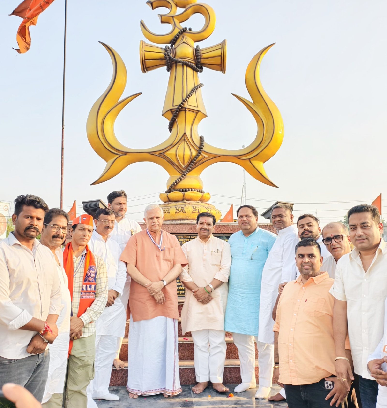 राष्ट्रीय महामंत्री ( संगठन ) ने त्रिशूल चौक की भव्यता को सराहा