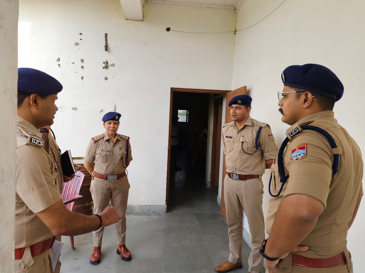 एसएसपी अजय गणपति ने कोतवाली कुंडा का किया औचक निरीक्षण